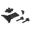 GEAR COVER/KICK PLATE/BATTERY MOUNTS: 1:10 4WD ALL
