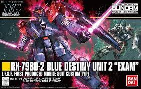 1:144 RX-79BD-2 BLUE DESTINY UNIT 2 "EXAM" (HG)