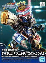 SDW HEROES: SERGEANT VERDE BUSTER GUNDAM