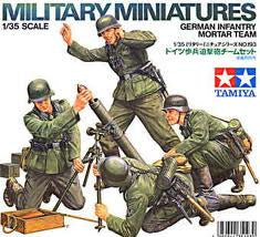 1:35 GERMAN INFANTRY MORTAR TEAM SET