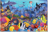 UNDERWATER  FLOOR PUZZLE (48PC)