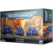 WARHAMMER 40K SPACE MARINES OUTRIDERS