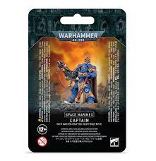 WARHAMMER 40K SPACE MARINES CAPTAIN W/MASTER-CRAFTED BOLT