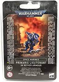 WARHAMMER 40K SPACE MARINES PRIMARIS LIEUTENANT IN REIVER ARMOUR