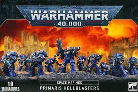 WARHAMMER 40K SPACE PRIMARIS HELLBLASTERS