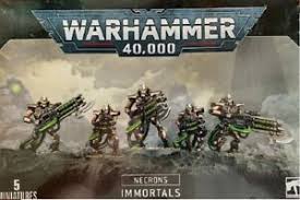 WARHAMMER 40K NECRONS IMMORTALS