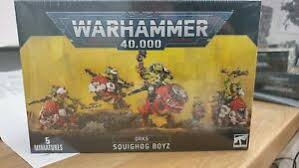 WARHAMMER 40K ORKS SQUIGHOG BOYZ