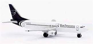 1:500 BLUE PANORAMA BOEING 737-400