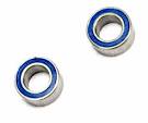 BALL BEARINGS, BLUE RUBBER SEALED (4X7X2.5MM)(2)
