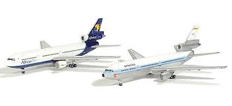 1:500 AFRICA ONE MCDONNELL DOUGLAS DC 10-30 5X-ONE "STAR OF AFRICA"