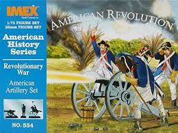 1:72 AMERICAN REVOLUTION: AMERICAN ARTILLERY SET
