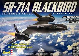 1:48 SR-71A BLACKBIRD STEALTH JET