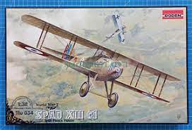 1:32 SPAD XIII C1 WWI FRENCH FIGHTER