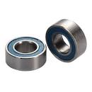 BALL BEARINGS, BLUE RUBBER SEALED(4X8X3MM)(2)