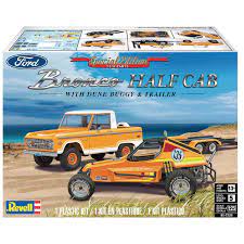 1:25 BRONCO HALF CAB WITH DUNE BUGGY & TRAILER (SPECIAL EDITION)