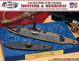 MONITOR & MERRIMAC CIVIL WAR BATTLE OF THE IRONCLADS