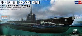 1:350 USS GATO SS-212 1941