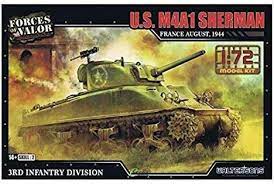 1:72 U.S. M4A1 SHERMAN FRANCE AUGUST, 1944
