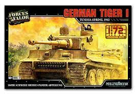 1:72 GERMAN TIGER 1 TUNISIA SPRING, 1943