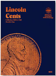 FOLDER LINCOLN CENT #1 1909-1940