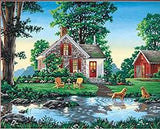 SUMMER COTTAGE  (20IN X 16IN)