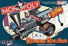 MONOPOLY READING RAIL-ROD (SNAP IT)