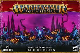 WARHAMMER  DISCIPLES OF TZEENTCH BLUE HORRORS