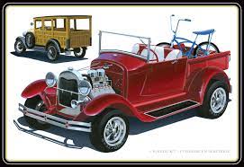 1:25 1929 FORD WOODY/PICKUP 4 IN 1 KIT