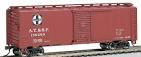 40' STEAM ERA BOX CAR SANTA FE