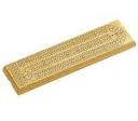 2-TRACK NATURAL CRIBBAGE BOARD
