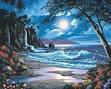 MOONLIT PARADISE (20IN X 16IN)