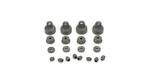 SHOCK CAP, PISTON, PIVOT BALL SET: 1:10 2WD ALL