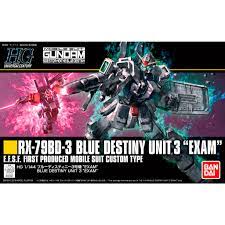 1:144 RX-79BD-3 BLUE DESTINY UNIT 3 "EXAM"  (HG)