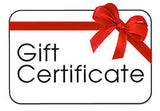 Gift Certificate: $100.00