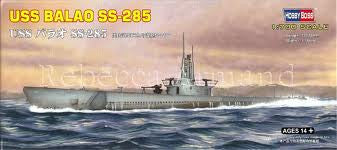 1:700 USS BALAO SS-285