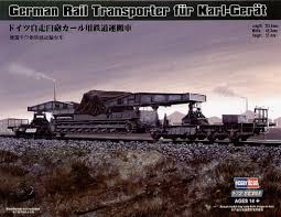 1:72 GERMAN RAIL TRANSPORTER FOR KARL-GERAT