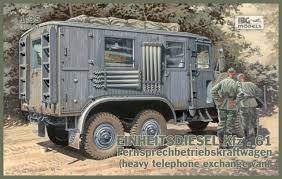 1:35 EINHEITSDIESEL KFZ. 61 (HEAVY TELEPHONE EXCHANGE VAN) (OPEN BOX)
