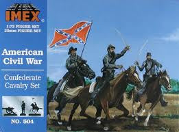 1:72 CONFEDERATE CAVALRY SET