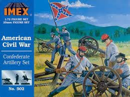 1:72 CONFEDERATE ARTILLERY SET
