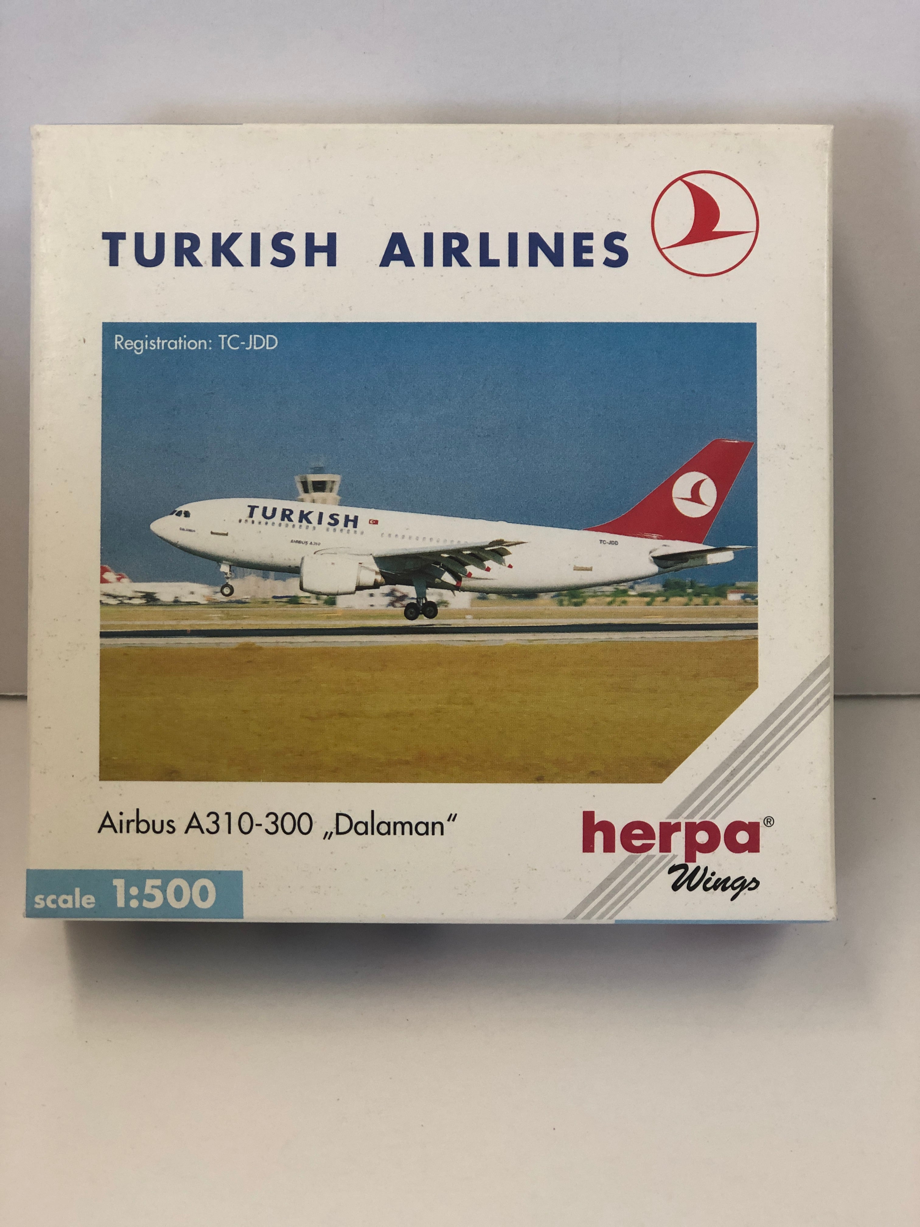 1:500 TURKISH AIRLINES AIRBUS A310-300 "DALAMAN"