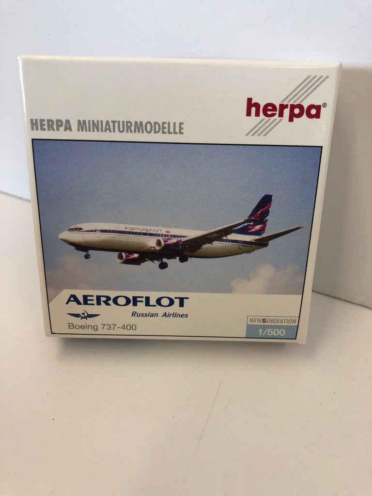 1:500 AEROFLOT RUSSIAN AIRLINES BOEING 737-400