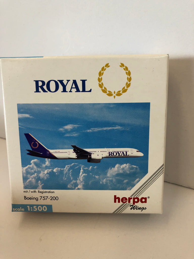 1:500 ROYAL BOEING 757-200