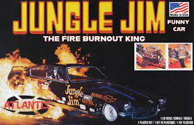 1:16 JUNGLE JIM  FUNNY CAR THE FIRE BURNOUT KING