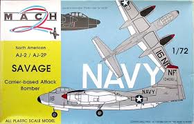 1:72 NORTH AMERICAN AJ-2/AJ-2P SAVAGE CARRIER-BASED ATTACK BOMBER