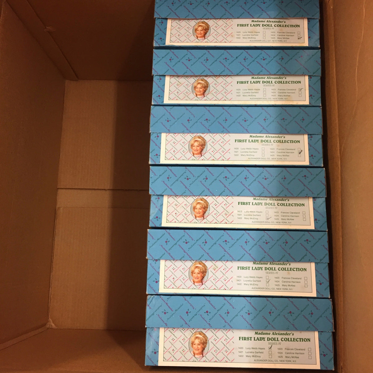 MADAME ALEXANDER PRESIDENTIAL LADIES SERIES IV (MINT IN BOX)