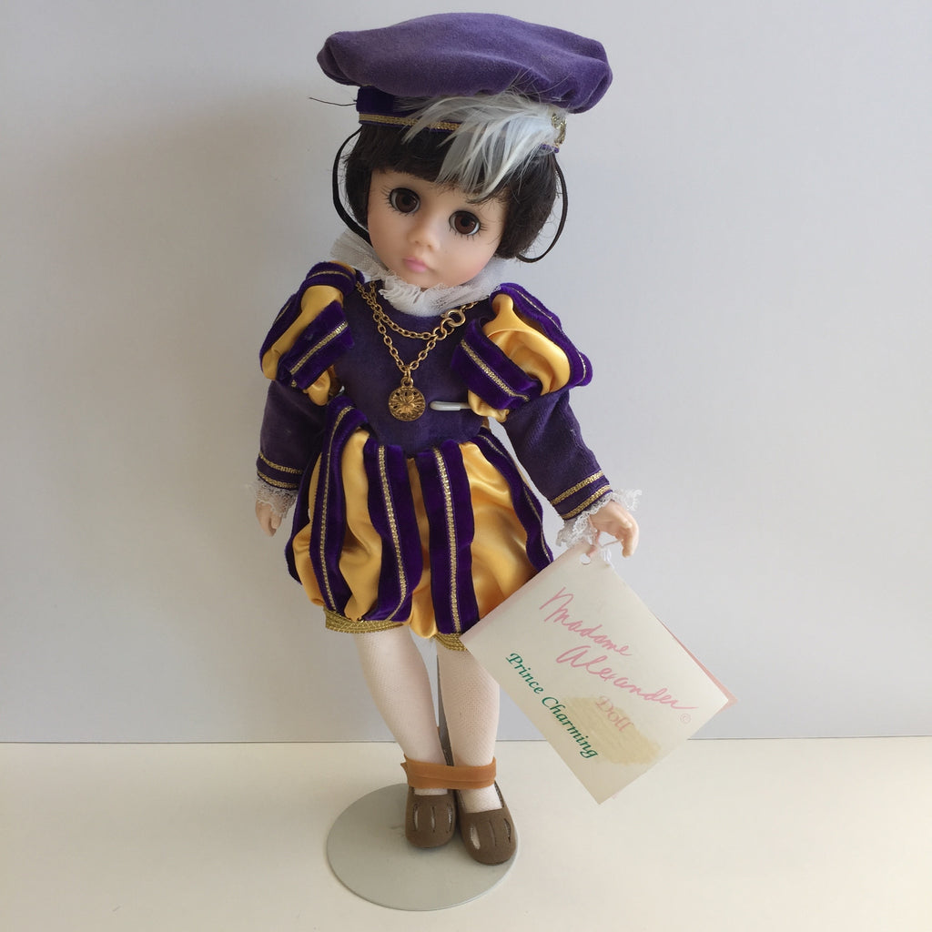 Mint in box 1990 Madame Alexander 12" PRINCE CHARMING Collectible Doll