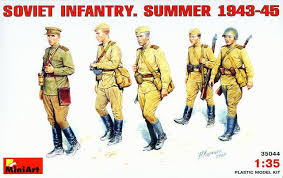 1:35 SOVIET INFANTRY SUMMER 1943-45