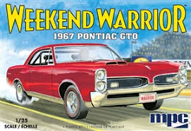 1:25 WEEKEND WARRIOR 1967 PONTIAC GTO