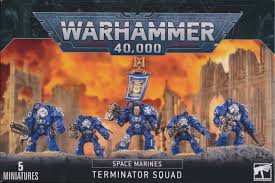 WARHAMMER 40K SPACE MARINES TERMINATOR SQUAD