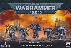 WARHAMMER 40K SPACE MARINES VANGUARD VETERAN SQUAD